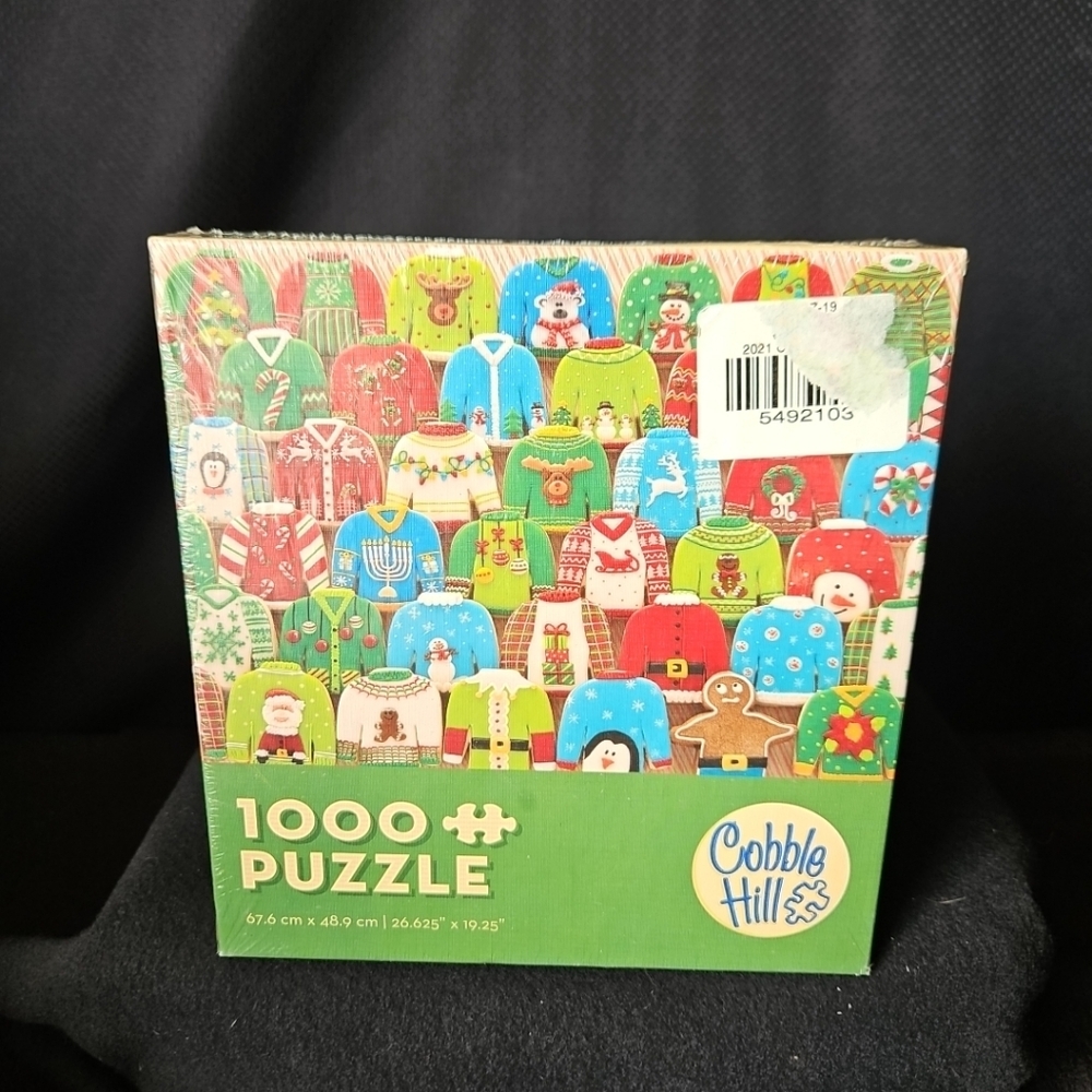 Cobb Hill by New Balance Festive Sweaters 1000 Piece Puzzle
